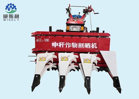चीन सरल अल्फाल्फा / चावल काटने की मशीन, छोटे चावल की कटाई मशीन पीछे खींचें आपूर्तिकर्ता